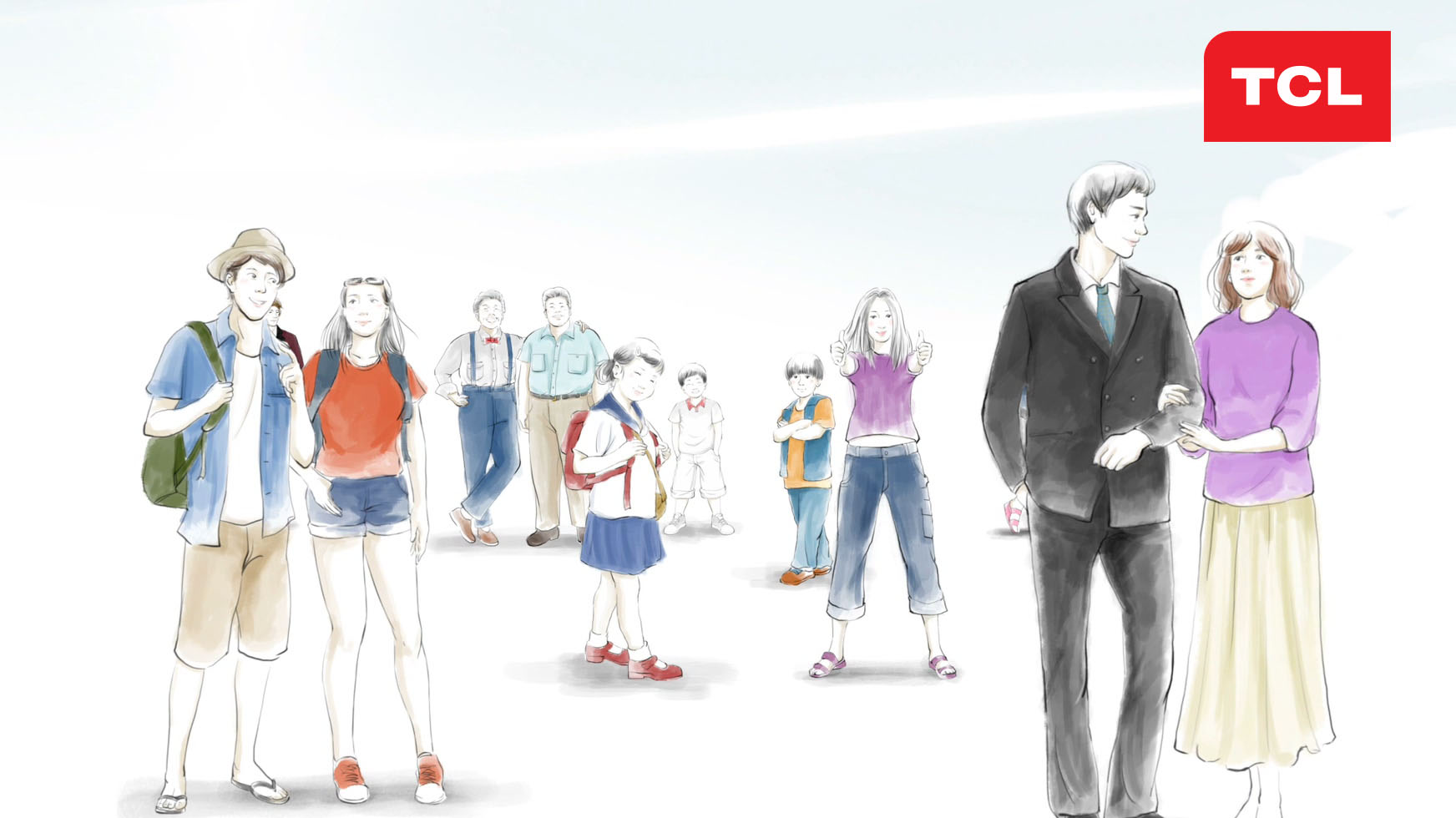 TCL宣傳訪談二維動(dòng)畫設(shè)計(jì)案例